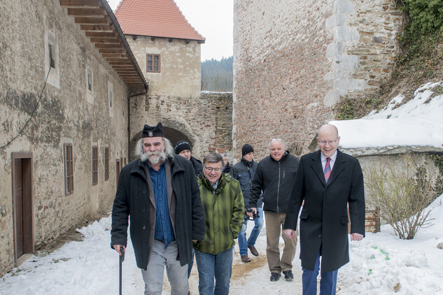 Slavnostní zahájení projektu Pernštejn – vrchnostenská okrasná zahrada
